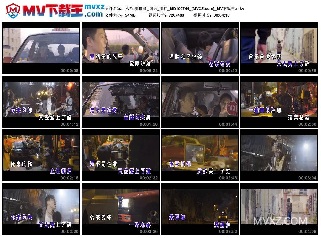 六哲-爱谁谁_国语_流行_MD100744